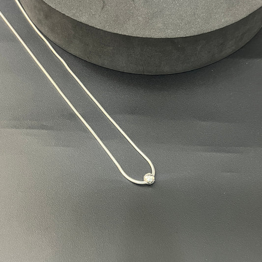 Ladies Pendant Chain Single Ball