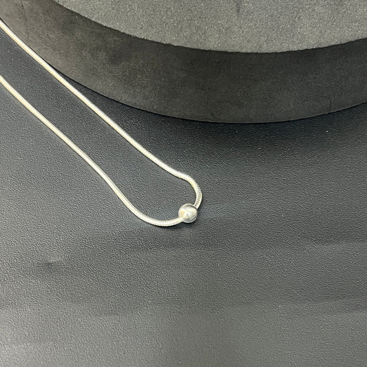 Ladies Pendant Chain Single Ball 02