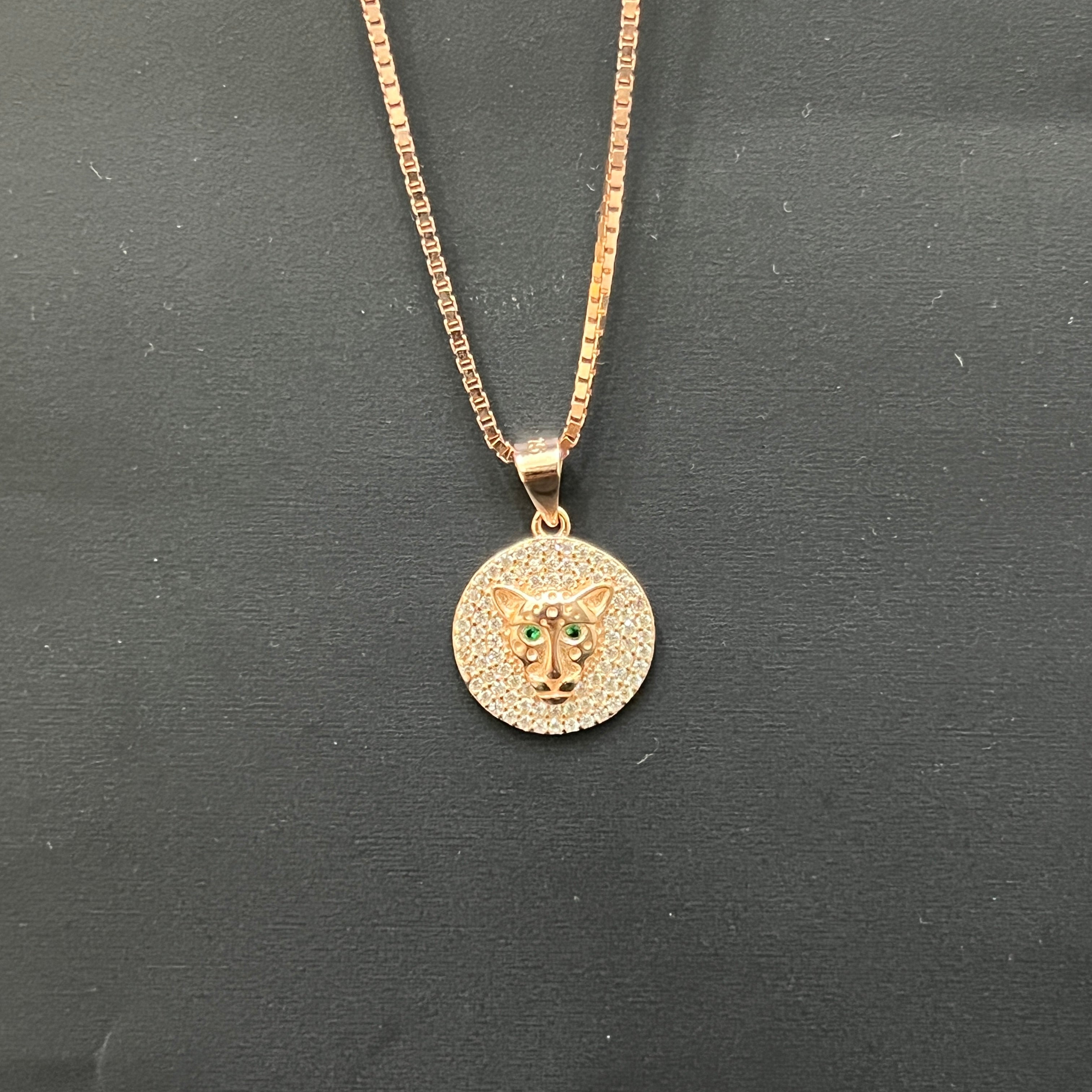 Jaguar Pendant Rosegold 111