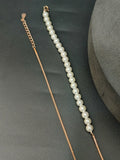 Ladies Anklet_Original pearl (Rosegold)