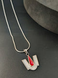 Sliver Stone Divine U Pendant