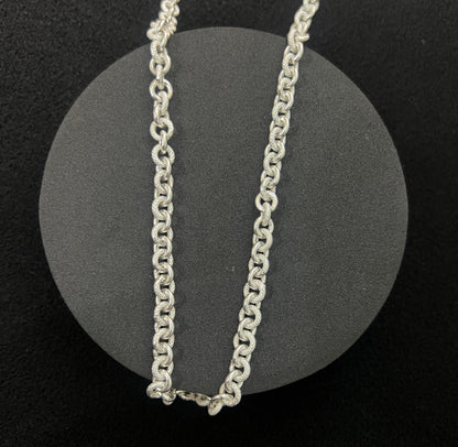 Mens Round Link Chain