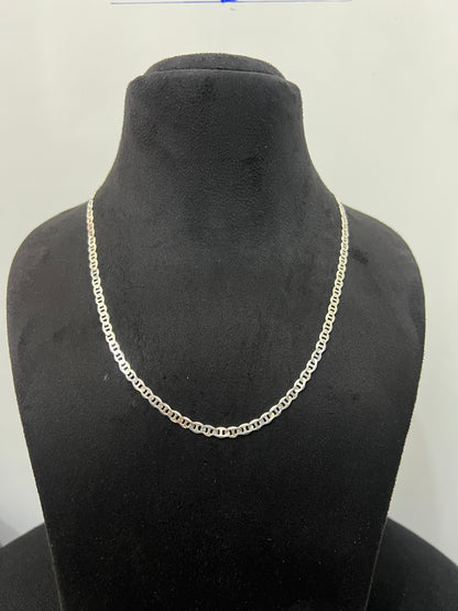 Mens Super Flat Link Chain