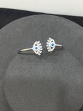 Ladies Flexi Kada_Bold Evil Eye_With Lashes