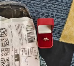 Customer photo of Silver Ring's piece