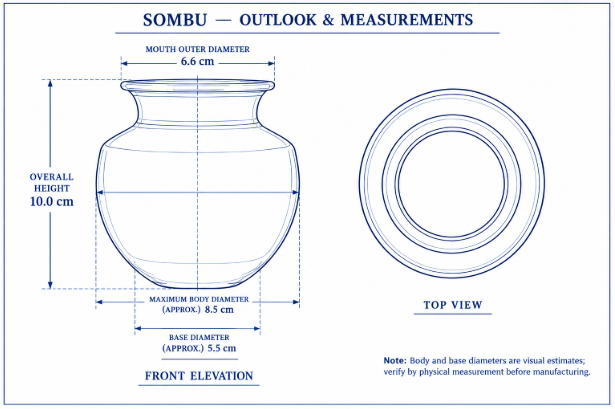 Silver Sombu Plain MD02 80M R