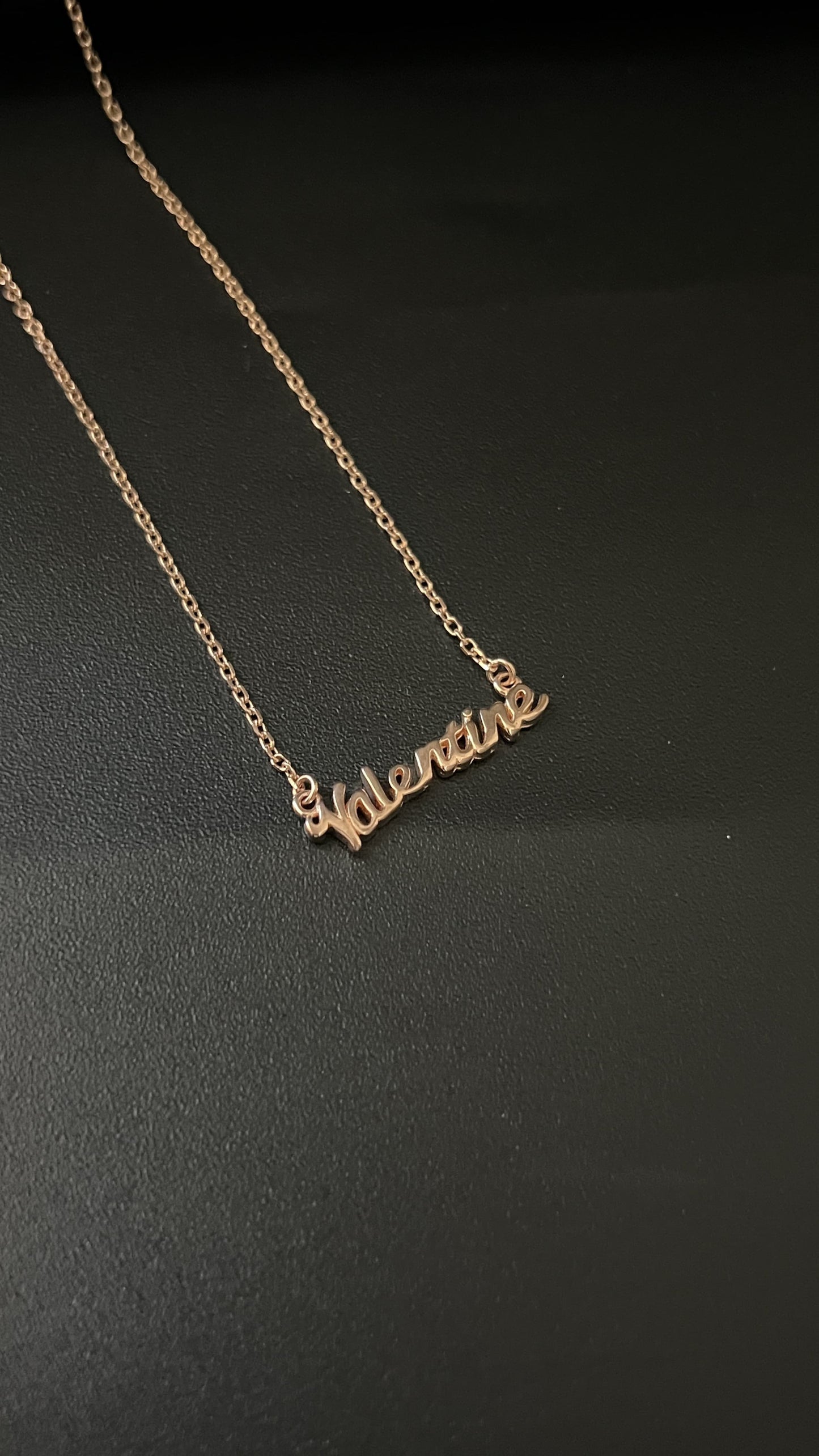 Ladies Pendent_Rose Gold Valentine Chain