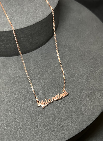 Ladies Pendent_Rose Gold Valentine Chain