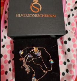 Customer photo of Silver Ball Chain's piece