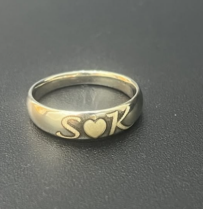 Customised Initial Ring