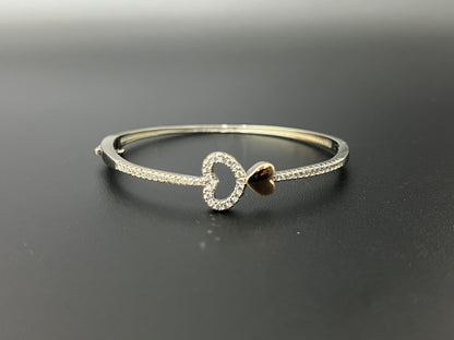 Ladies Kada_Double Heart