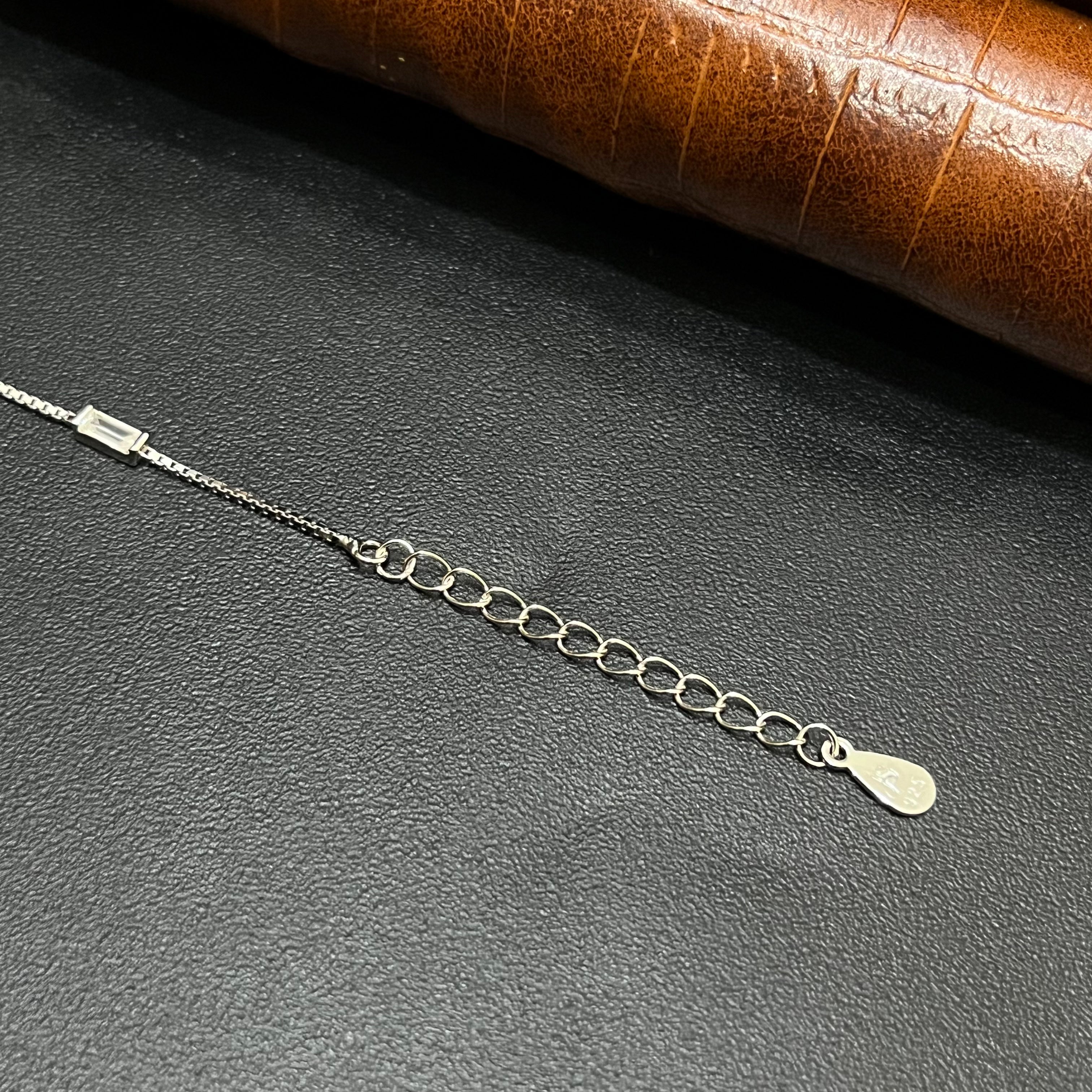Silver Ladies Bracelet Silver Link Luxe 925