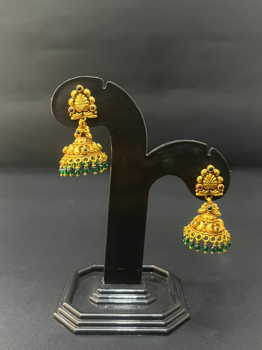 Silver Antique Kammal Jimki ADS04