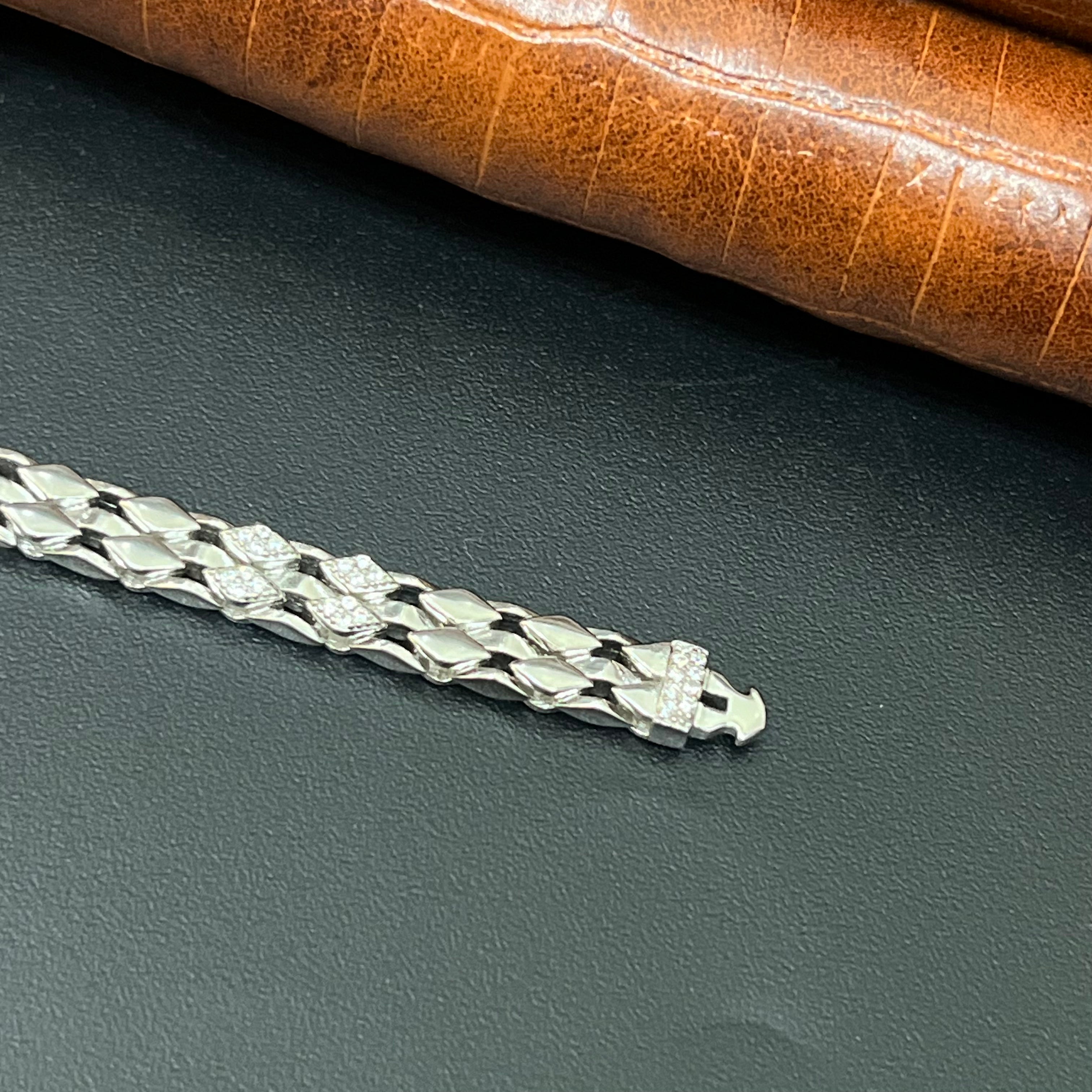 Silver Mens Bracelet Kathli KB1 925