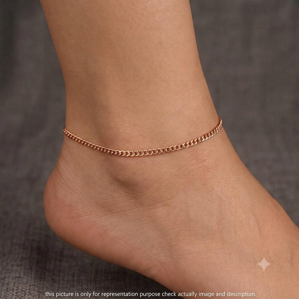 Silver Ladies Anklet Sachin 925
