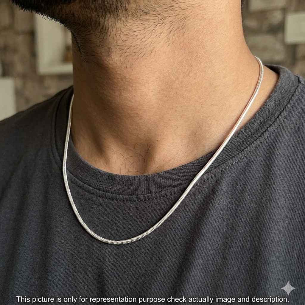 Silver Snake Chain 24inches