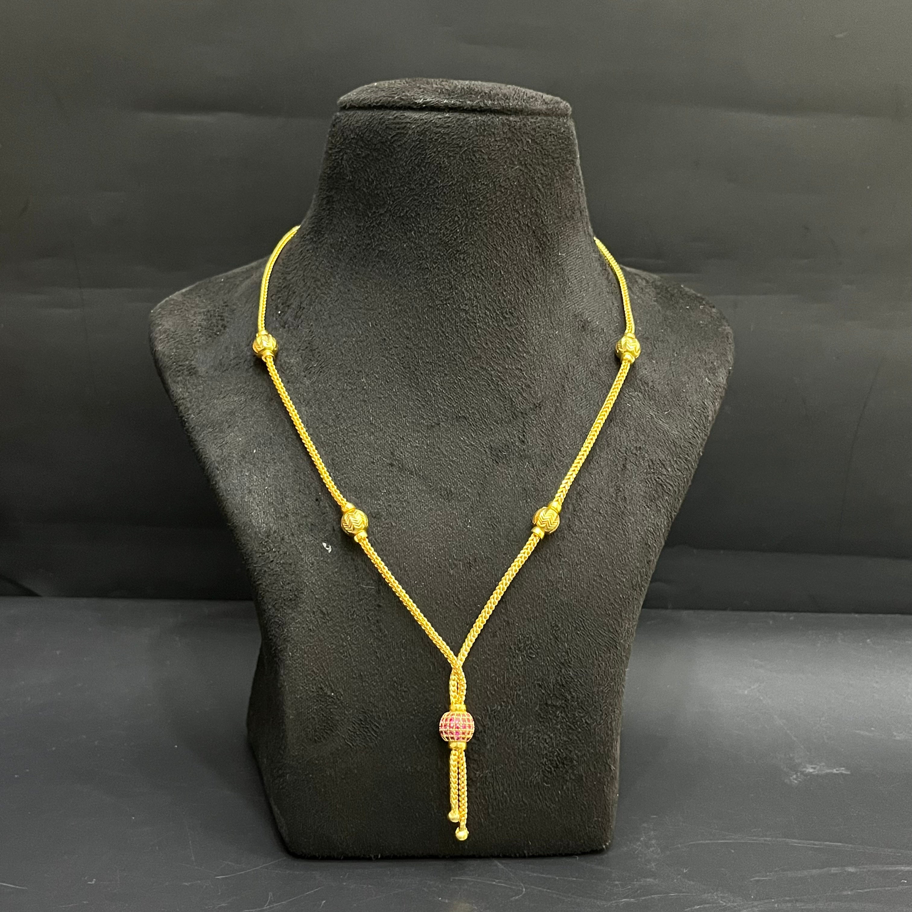 Silver Ladies Chain Fabulous Dokiya Edition Gold Finish M02 925