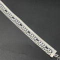 Silver Mens Bracelet Three in One 925