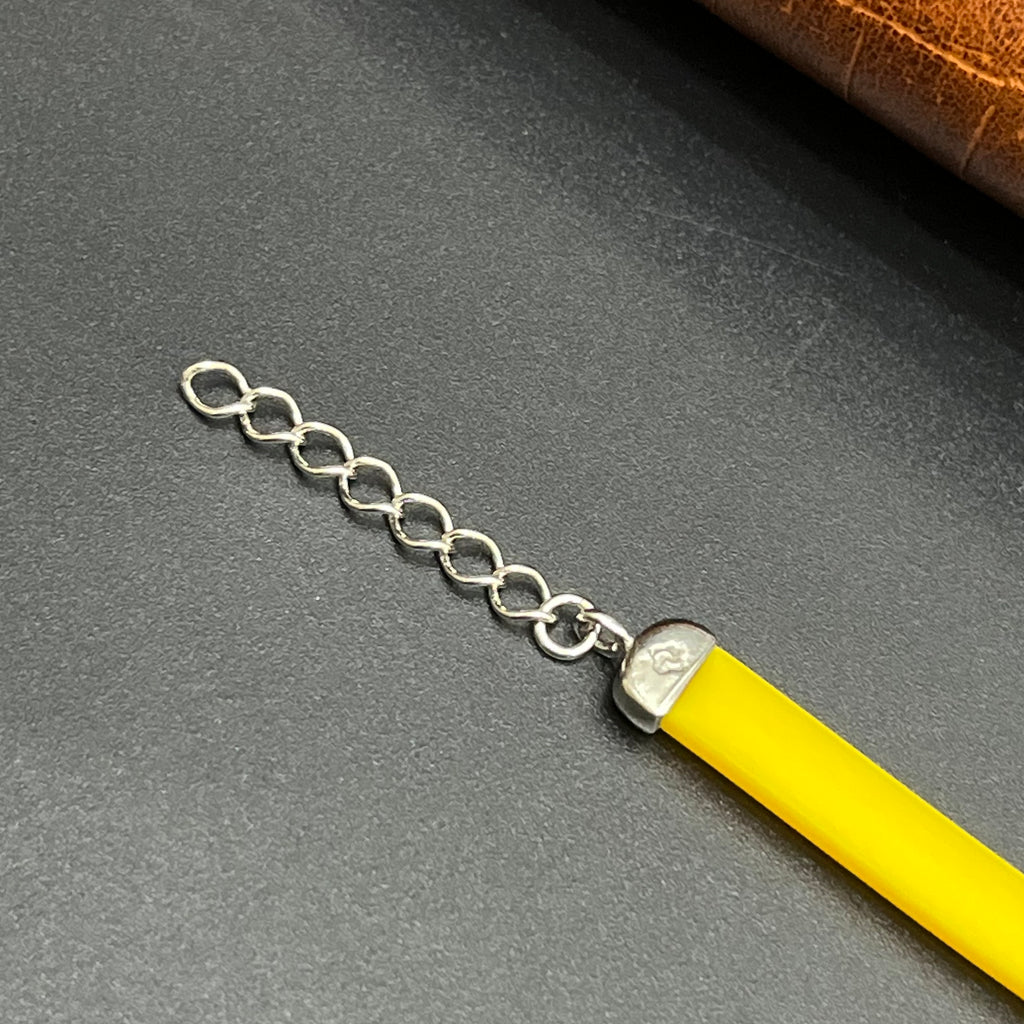 Silver Kids Bracelet Cute Characters Charms JWEETY Yellow Band 925