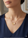 Ladies Pendant Chain Butterfly
