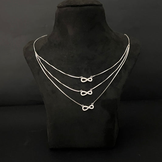 Ladies Three Layer Infinity Chain