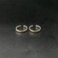 Ladies Toe Rings Round Glow