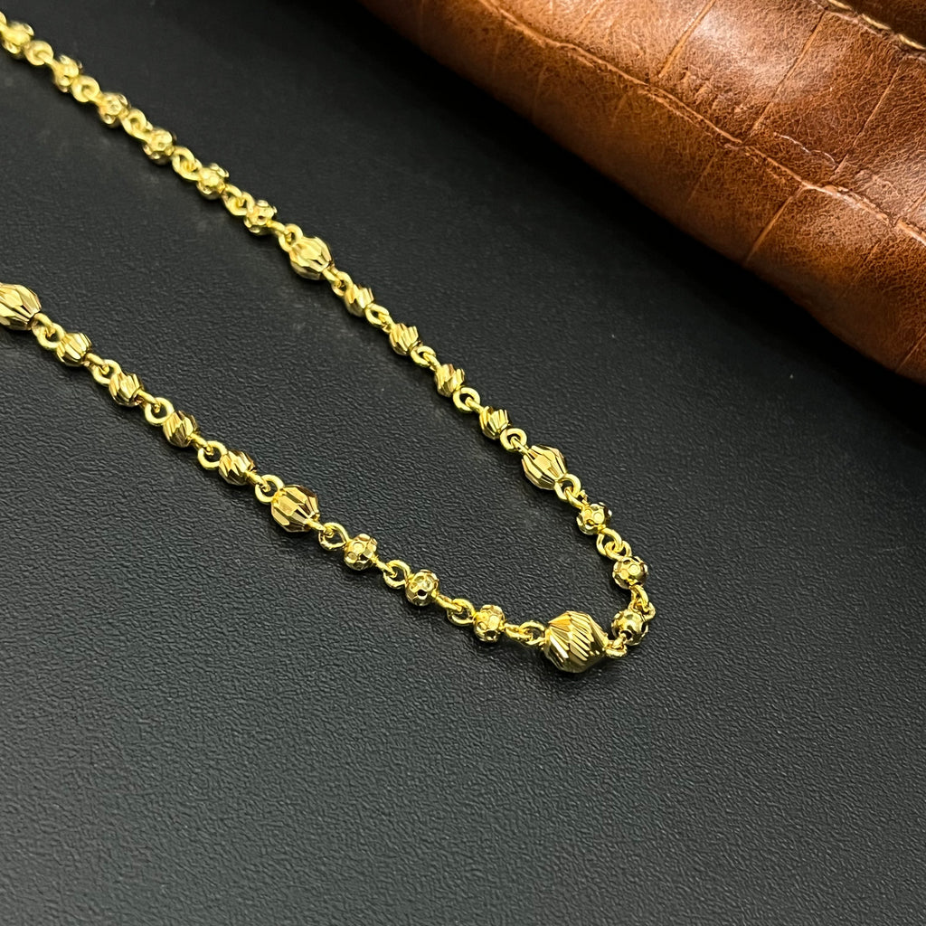 Silver Gold Finished Peacock Chain Bluez