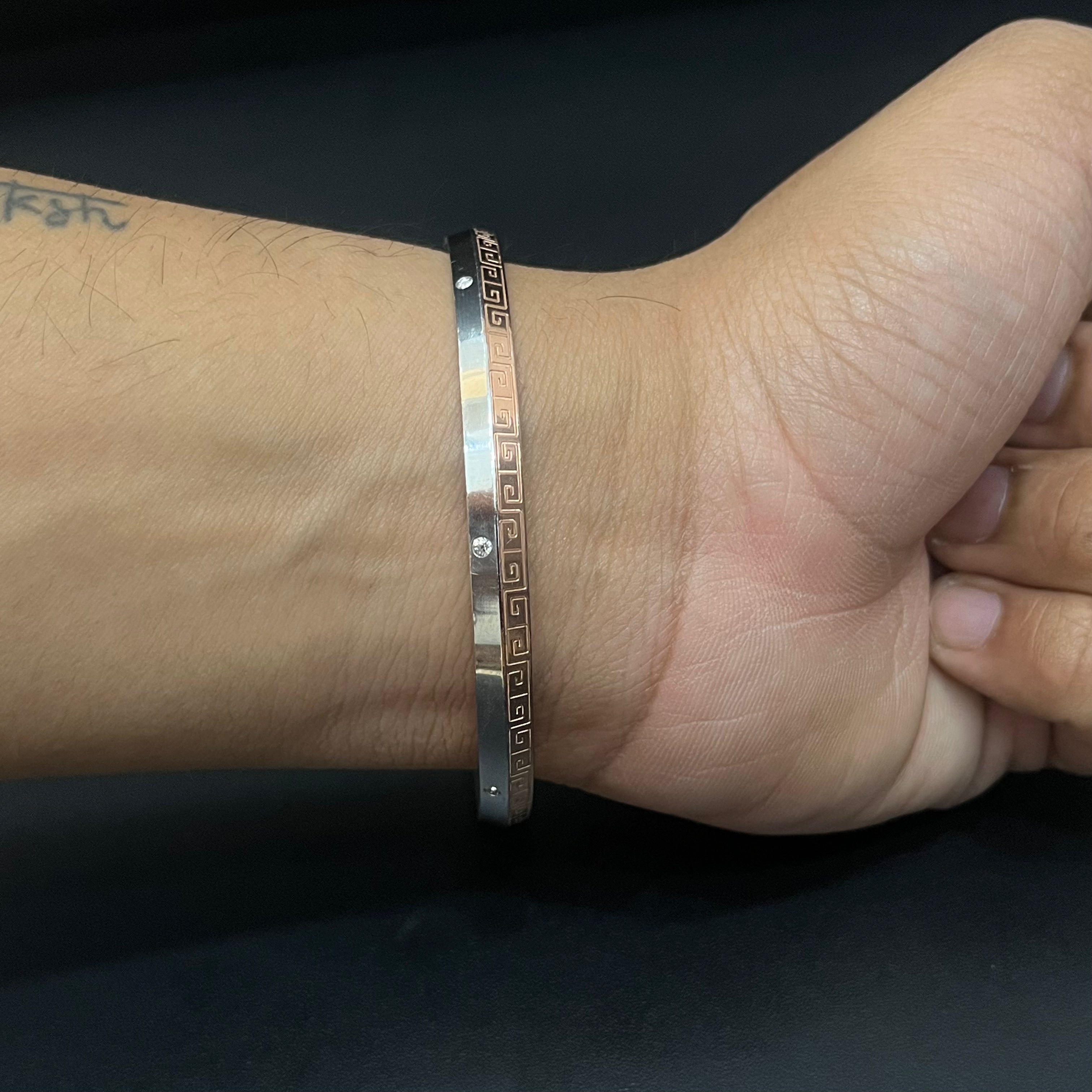 Silver Mens CNC Rosegold Cnc C02