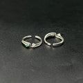 Ladies Toe Rings Bloom Beauty