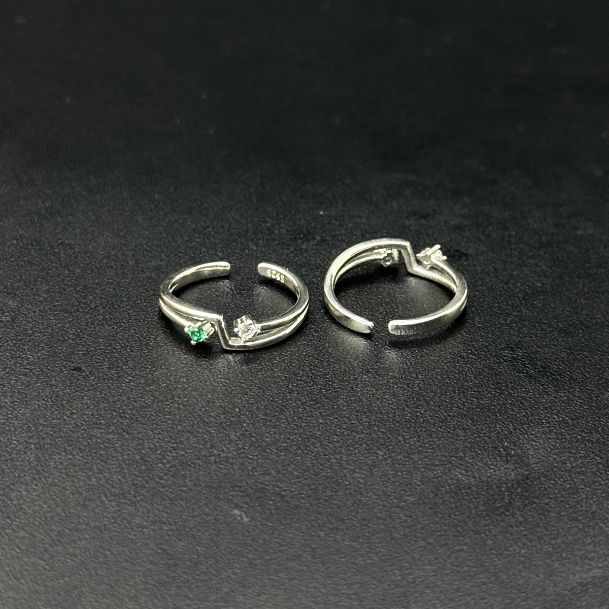 Ladies Toe Rings Bloom Beauty