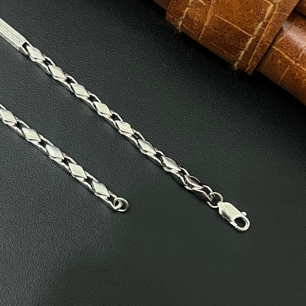 Silver Mens Chain Choco Kathli CC03 925
