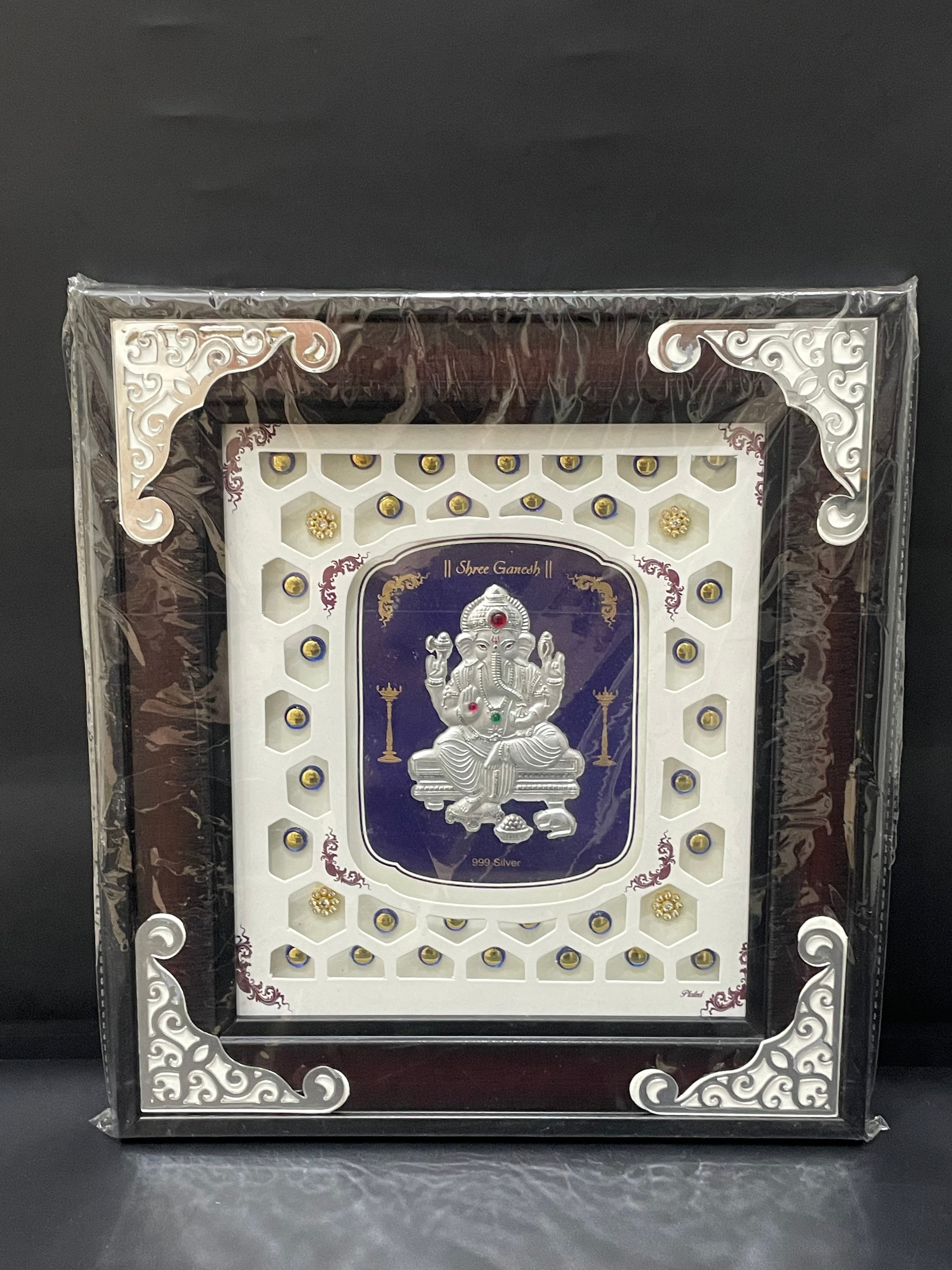 Silver Vinaygar Frame 999 Premium