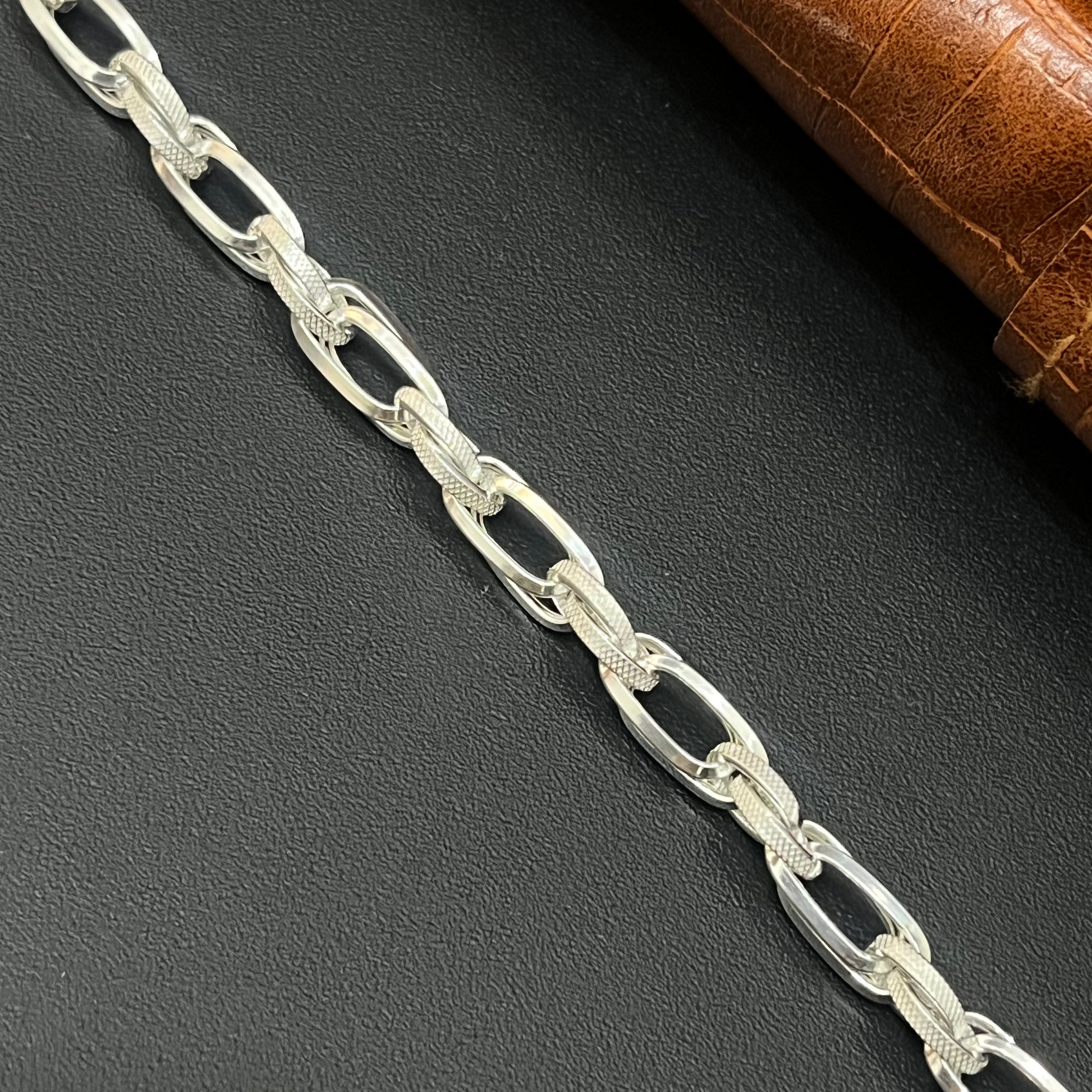 Silver Mens Bracelet 4
