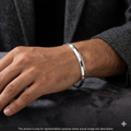 Silver Mens Classic Punjabi Kada