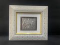 Silver Lakshmi, Saraswathi and Ganesh Frame
