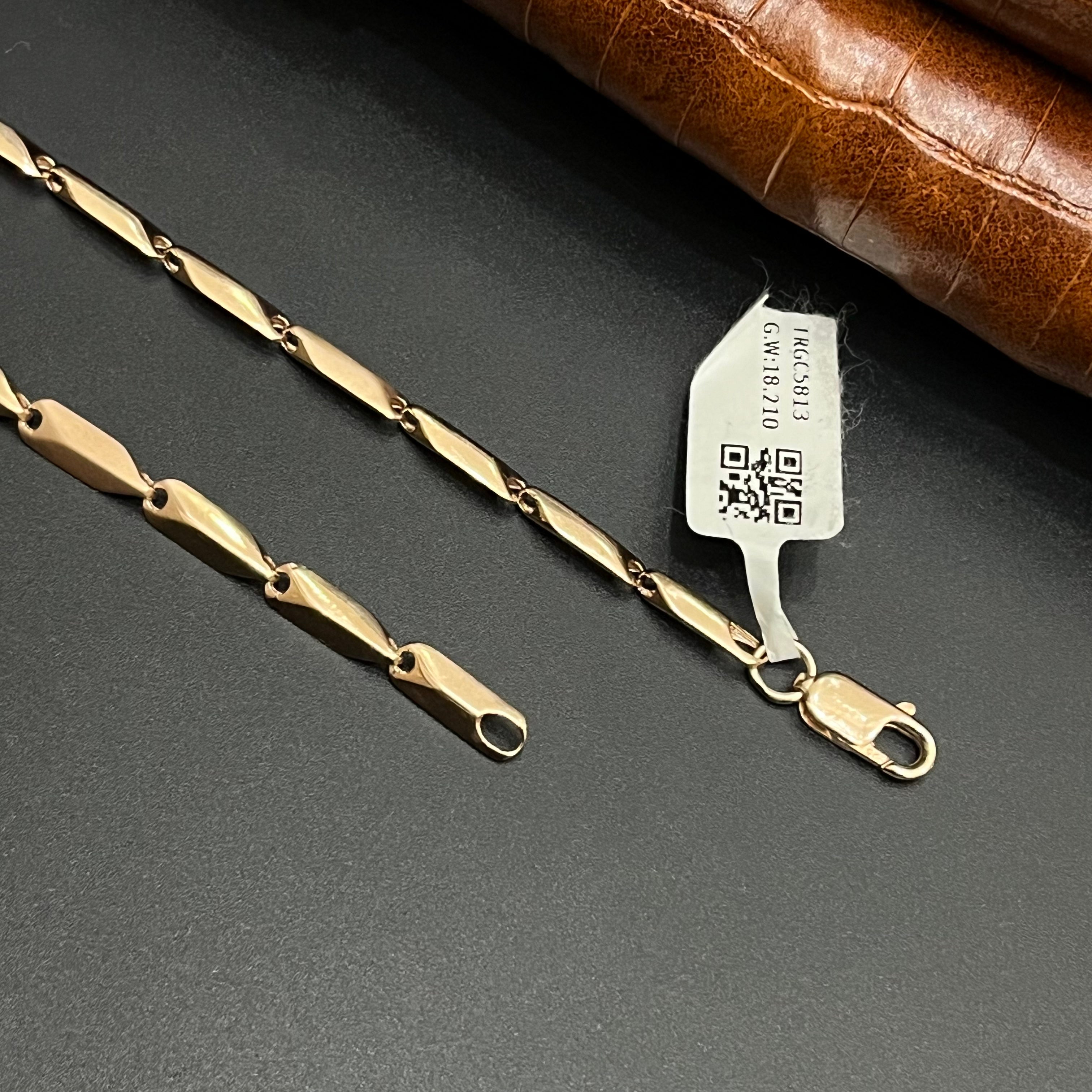 Silver Mens Chain Arrowhead Petal Link Rose Gold 925
