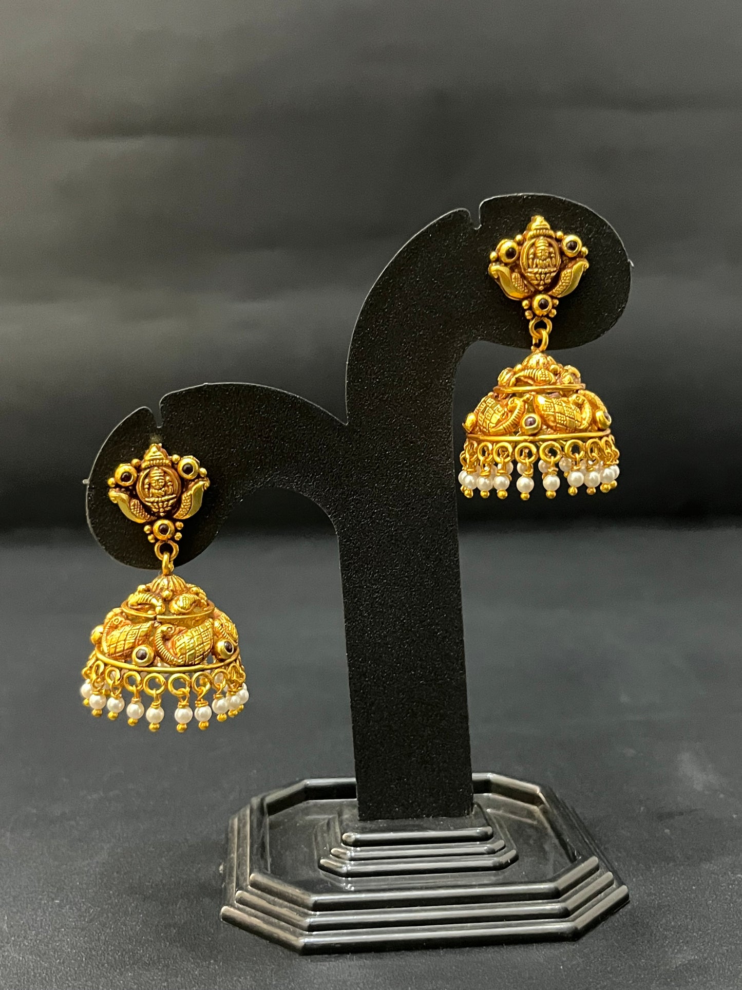 Silver Antique Kammal Jimki ADS05