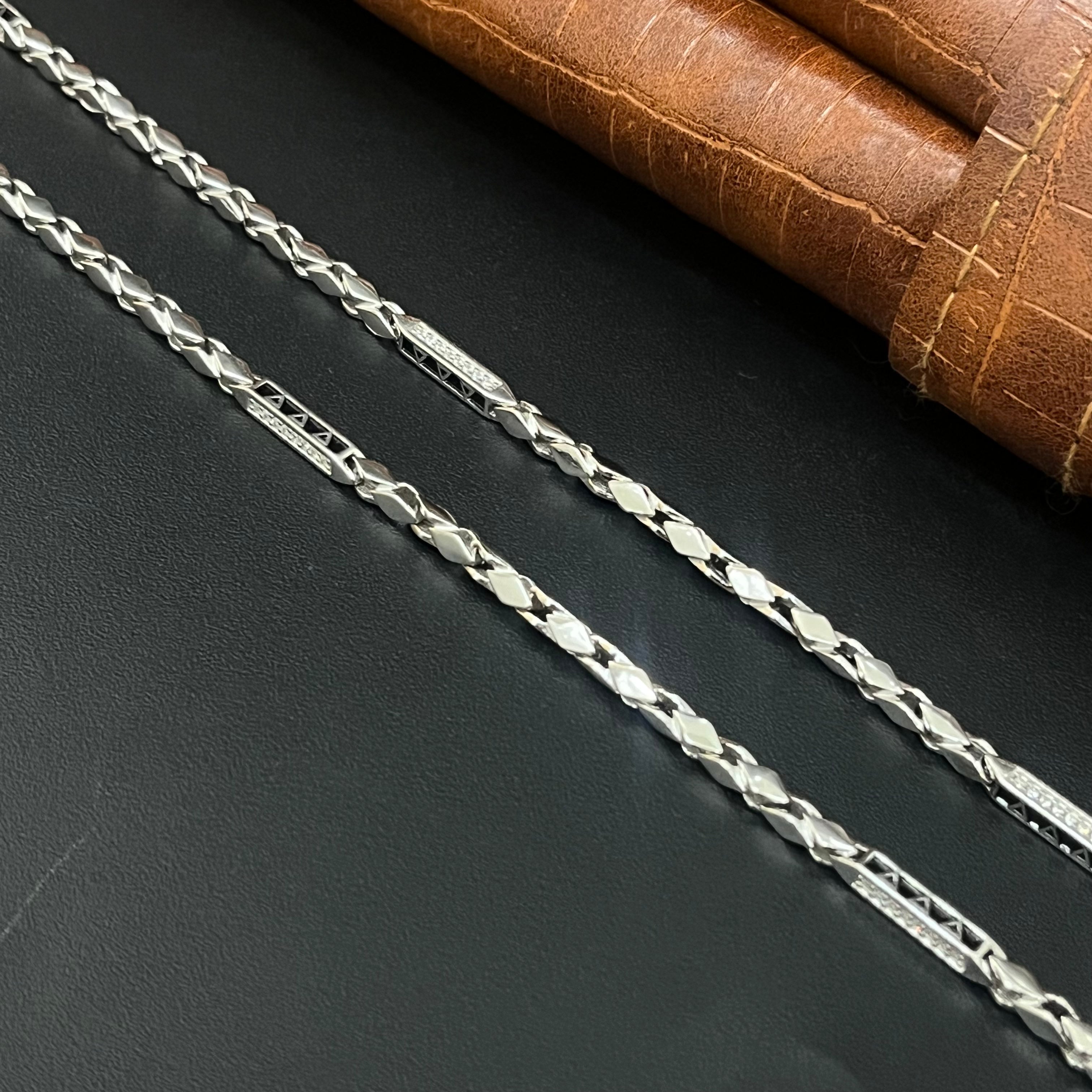 Silver Mens Chain Choco Kathli CC07 925
