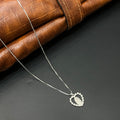 Silver Ladies Chain Jesus Pearl