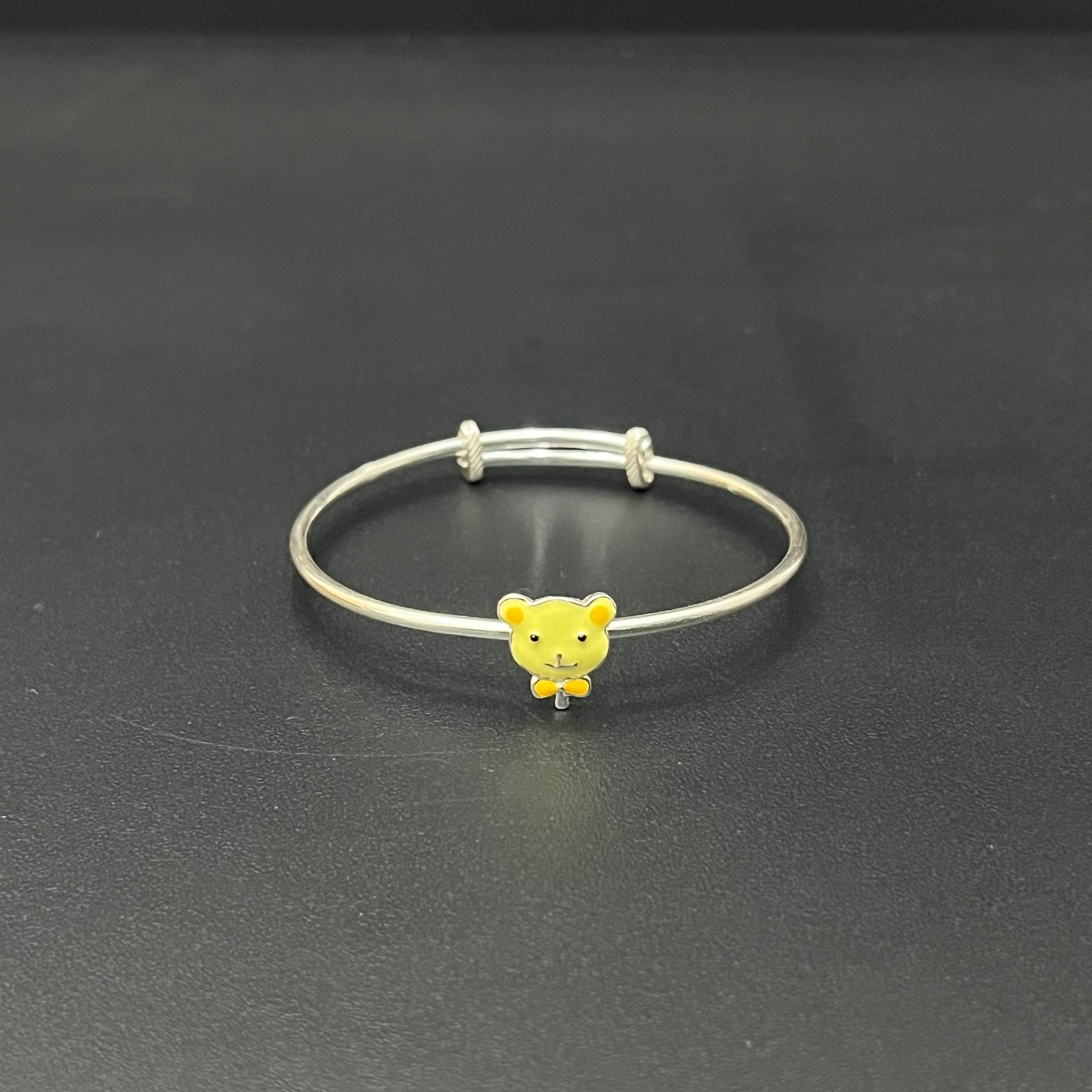 Silver Baby kada Yellow Cartoon
