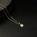 Ladies Sliver Flower Pendant