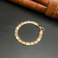 Silver Mens Bracelet Floral Pattern Luxe Rose Gold 925