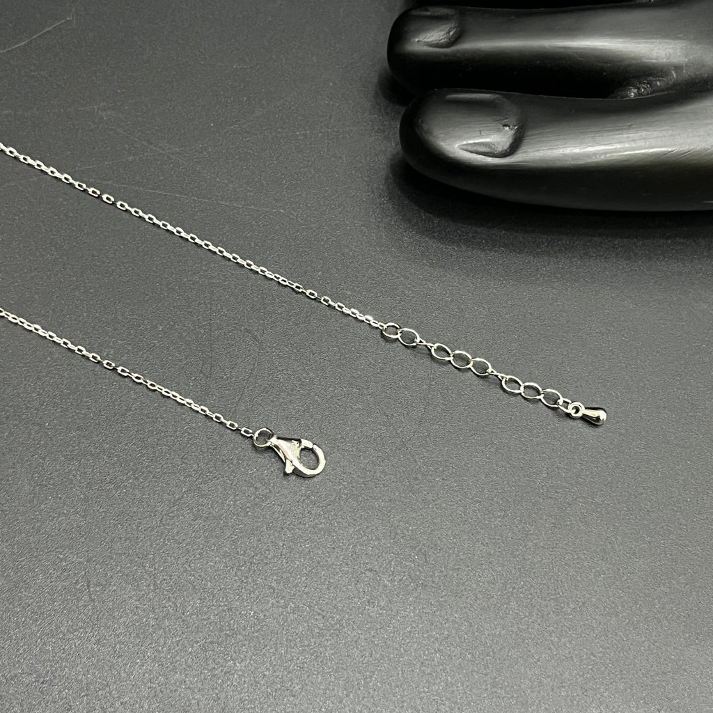 Silver Ladies Anklet Multi-Stone Floral & Geometric Charm Dangle 925