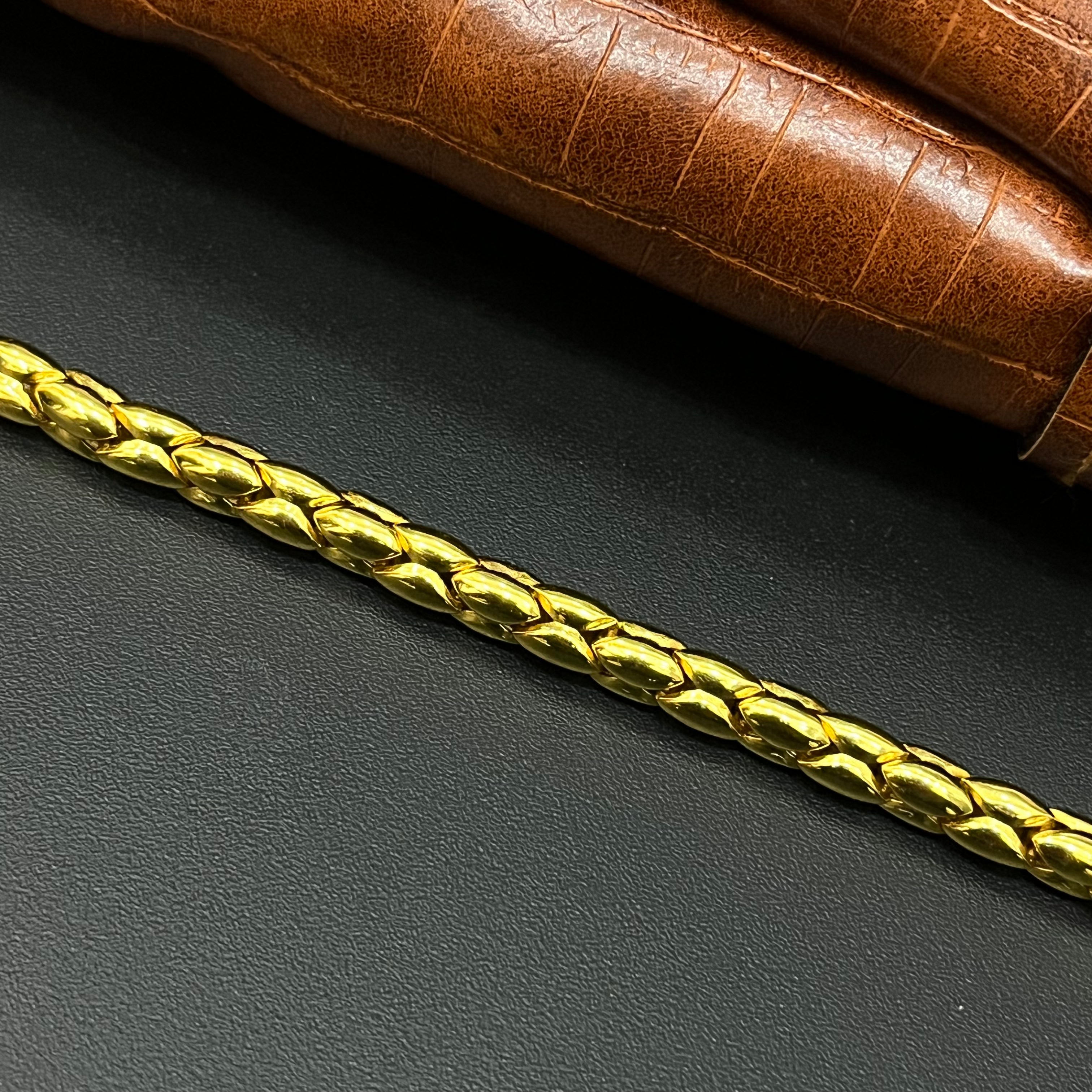 Silver Mens Bracelet Oval Kathli Gold Polish