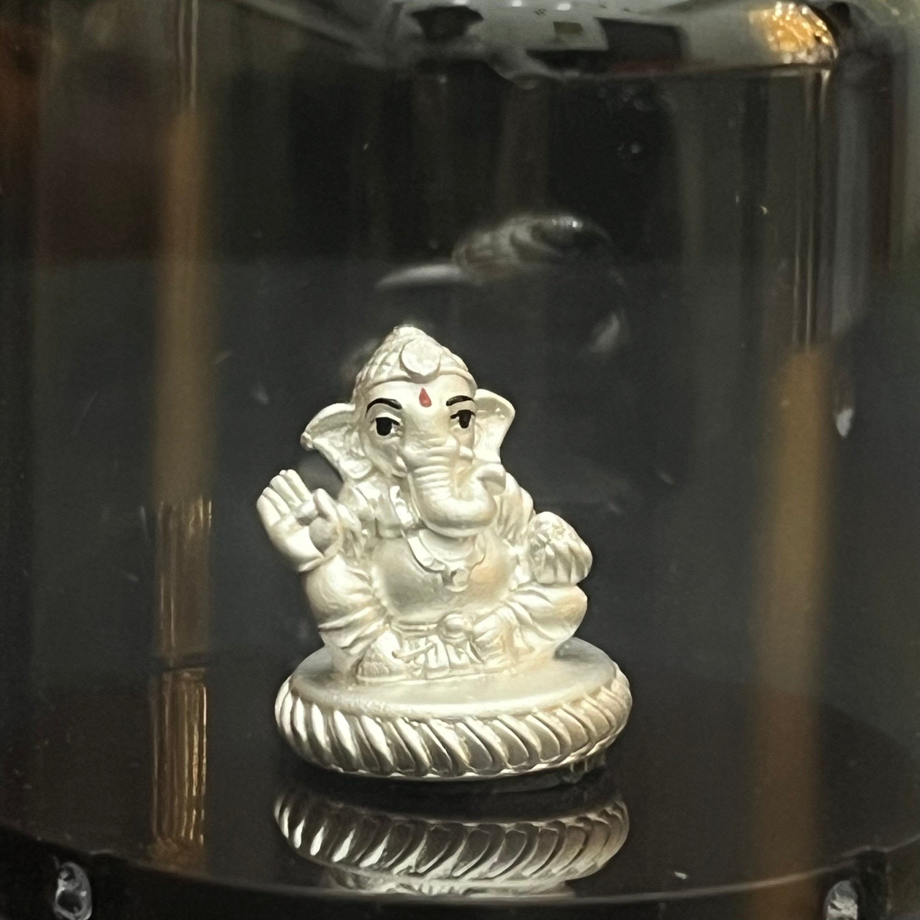 Silver Idol Ganesha DS02 999