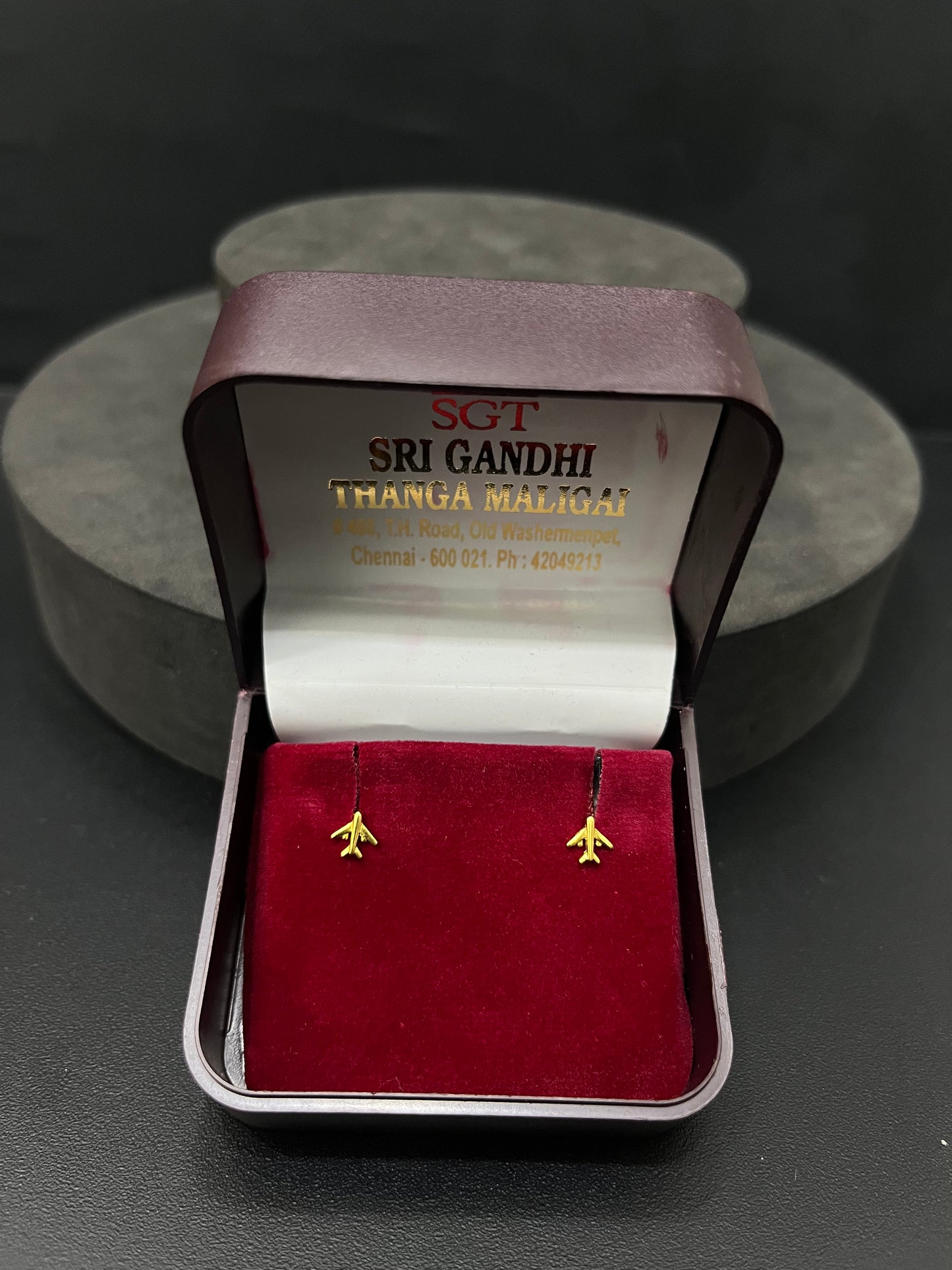 Gold Flight Studs 18K