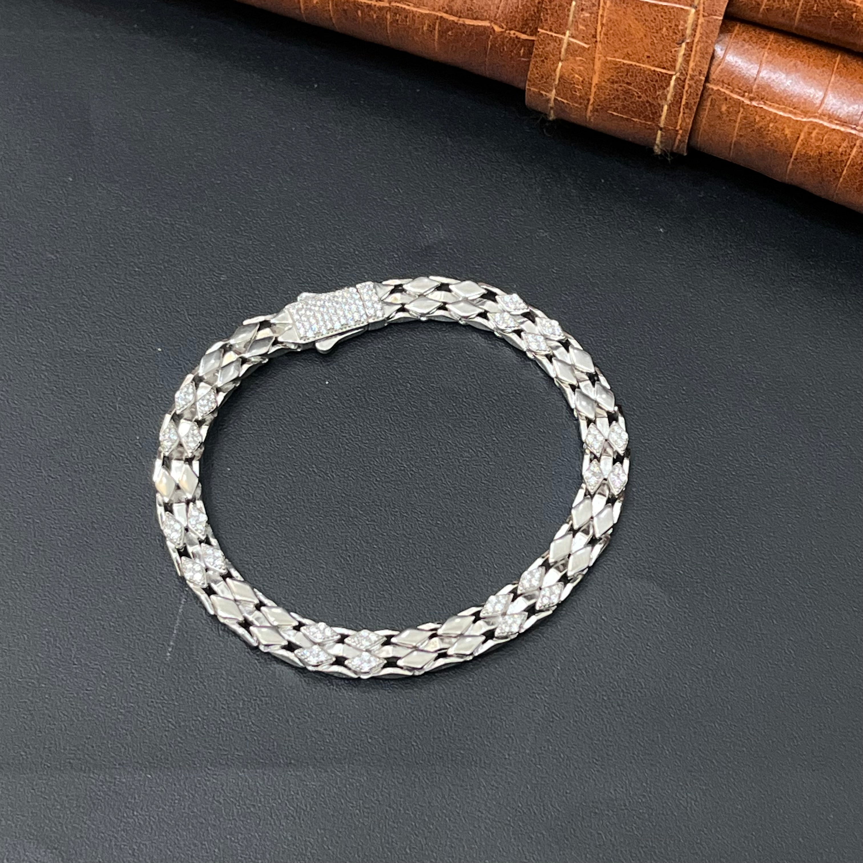 Silver Mens Bracelet Kathli KB1 925