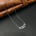 Silver Ladies Chain Charms Hanging
