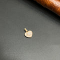 Silver Ladies Pendant Love Heart Charm Rose Gold M01 925