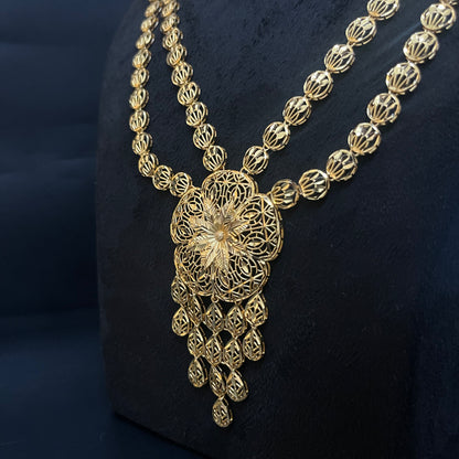 Silver Turkey Wedding Set